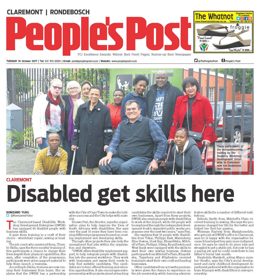 Disabled Get Skills